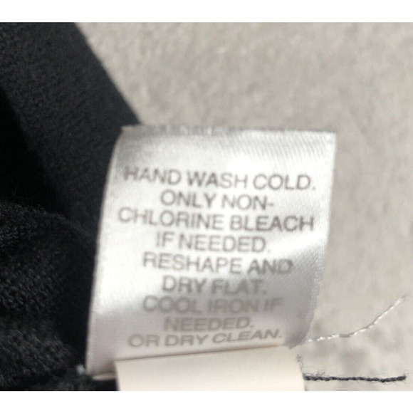 J. JILL Wool‎ Blend Duster Cardigan Sz SP Petite Black Pockets Longline Sweater - Picture 6 of 13